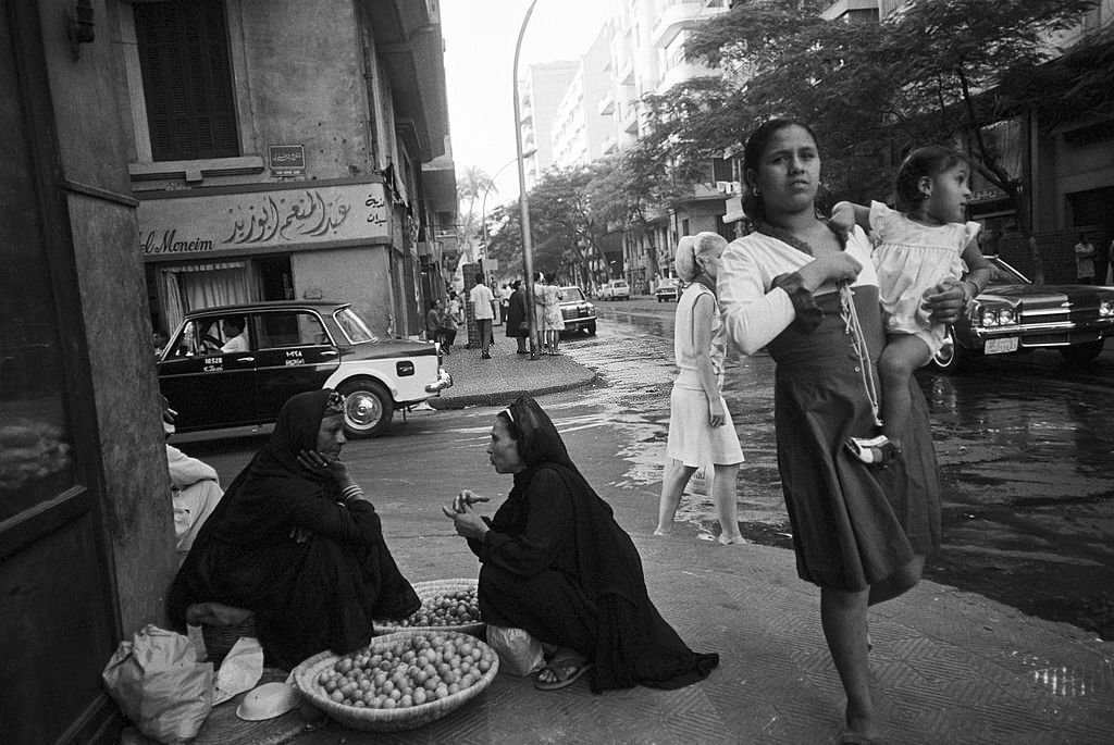 #79 President Anwar el-Sadat at Nasser’s mausoleum, 1972