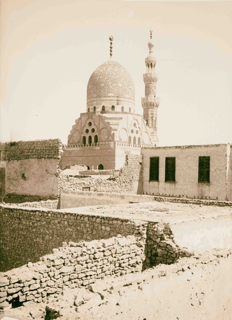 #129 Mosque of Kait Bey, Cairo, Egypt, 1900.