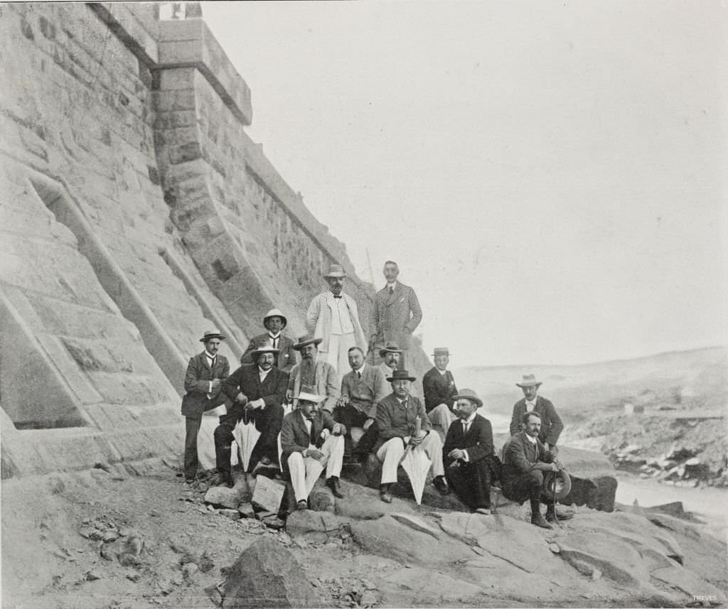 #16 C. Rhodes, L. Starr Jameson and C. Metcalfe, 1902