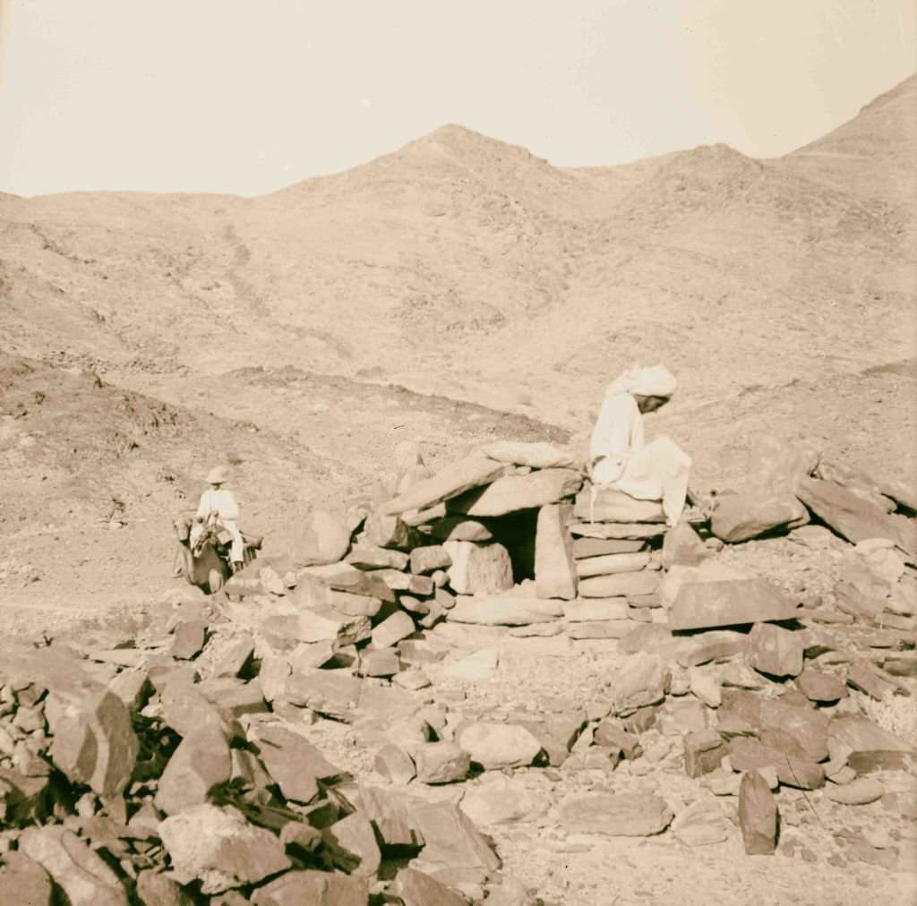 #181 Nawamis center in Sinai, Egypt, 1900