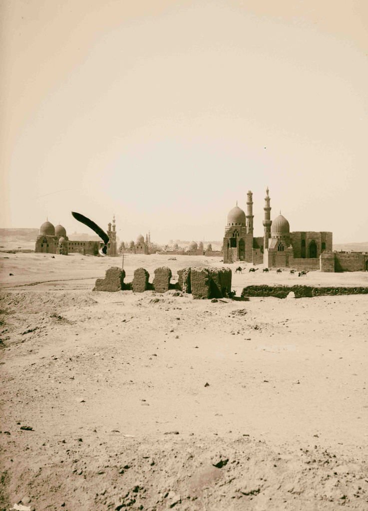 #235 General view of Tombs of Khalifs in Cairo, 1900s