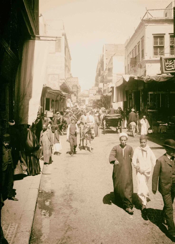 #240 Muski Street, Cairo, 1900