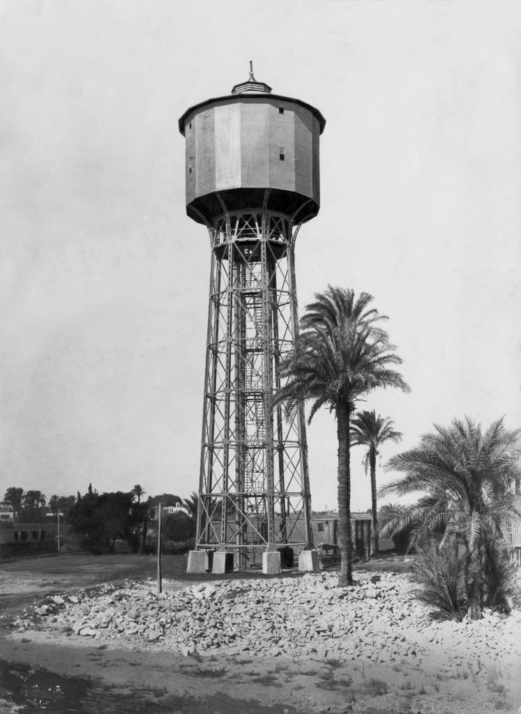 #25 Water tower in Faiyum Oasis, Egypt, 1900s