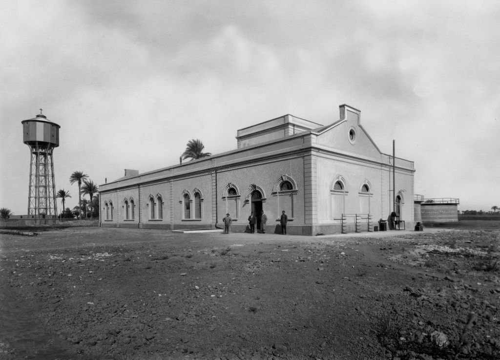 #27 Water tower in Faiyum Oasis, filtration system for Nile water, 1900s