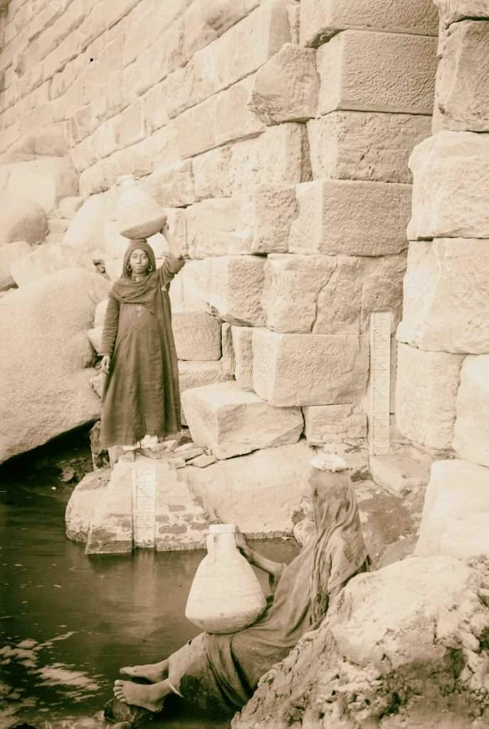 #80 The Nilometer on Elephantine Island, Egypt, 1900s