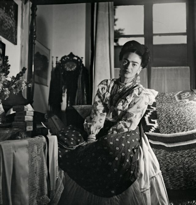 #18 Frida Kahlo in 1951.