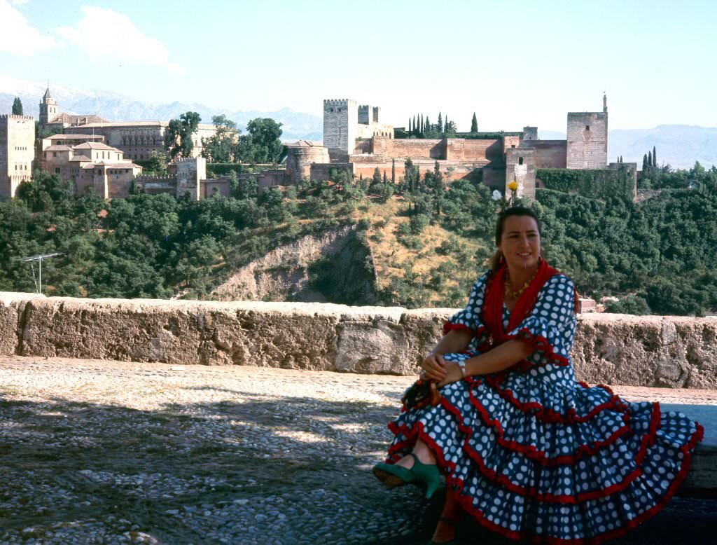 #11 The Alhambra of Granada, Andalusia, Spain, 1968.