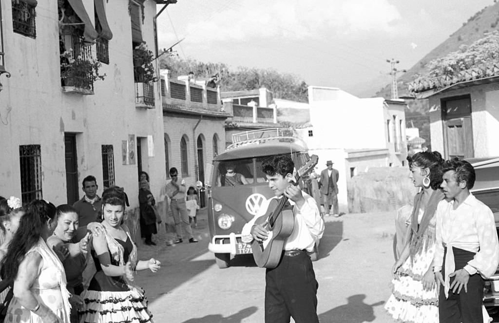 #23 Sacromonte district of Granada, 1966, Andalusia, Spain.