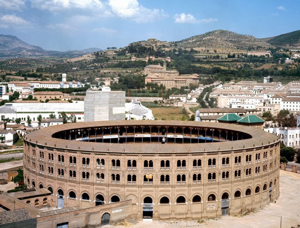 #45 Bullring of Granada, 1964, Andalusia, Spain.