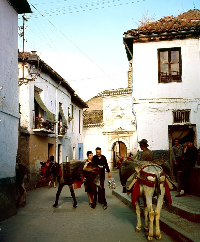 #8 “Calle del Agua”, Granada, Andalusia, Spain, 1968.