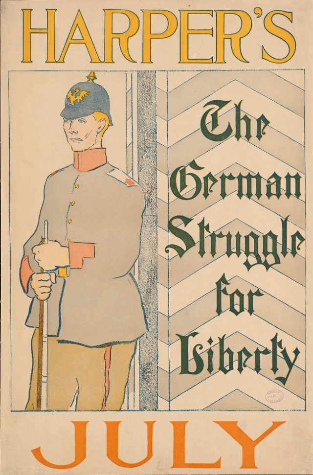 The German struggle for liberty, Harper’s July, 1895