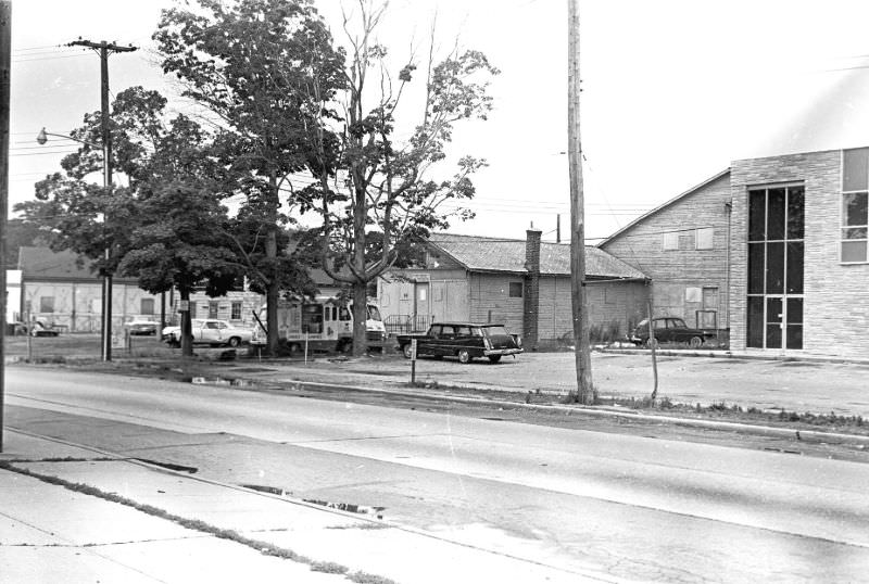 #26 End of Newbridge Rd., now Nelson Ave., Hicksville, New York, 1967