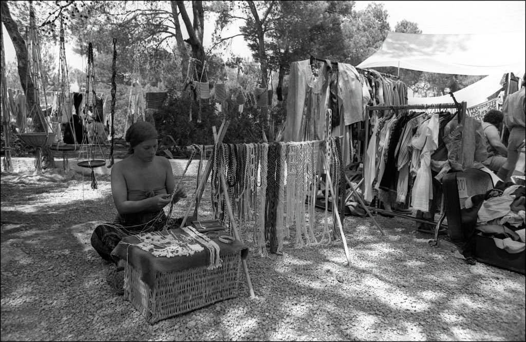 #12 The Hippies market in Ibiza, 1977.