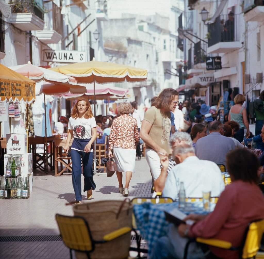 #16 Summer vacation in the city of Ibiza, 1976.