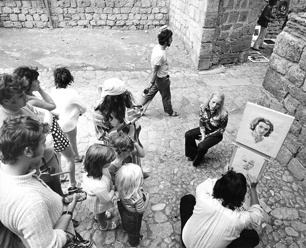 #53 Tourists in Ibiza, 1972