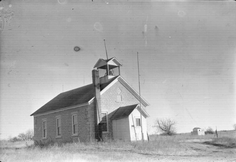 #30 District 62 School, Douglas County, Kansas, 1949