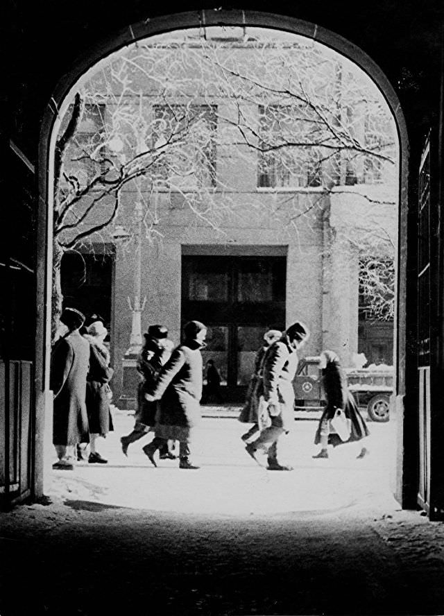 #1 Cold day in January, Kyiv, 1962