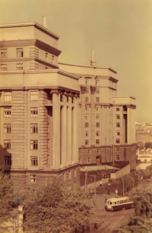 #45 Building of the Council of Ministers, Kyiv, Ukraine 1960s