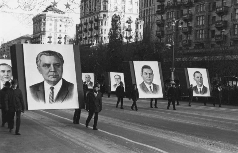 #8 Celebration of October Revolution, Kyiv, 1972