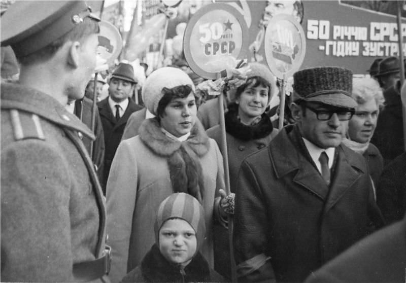 #10 Celebration of October Revolution, Kyiv, 1972
