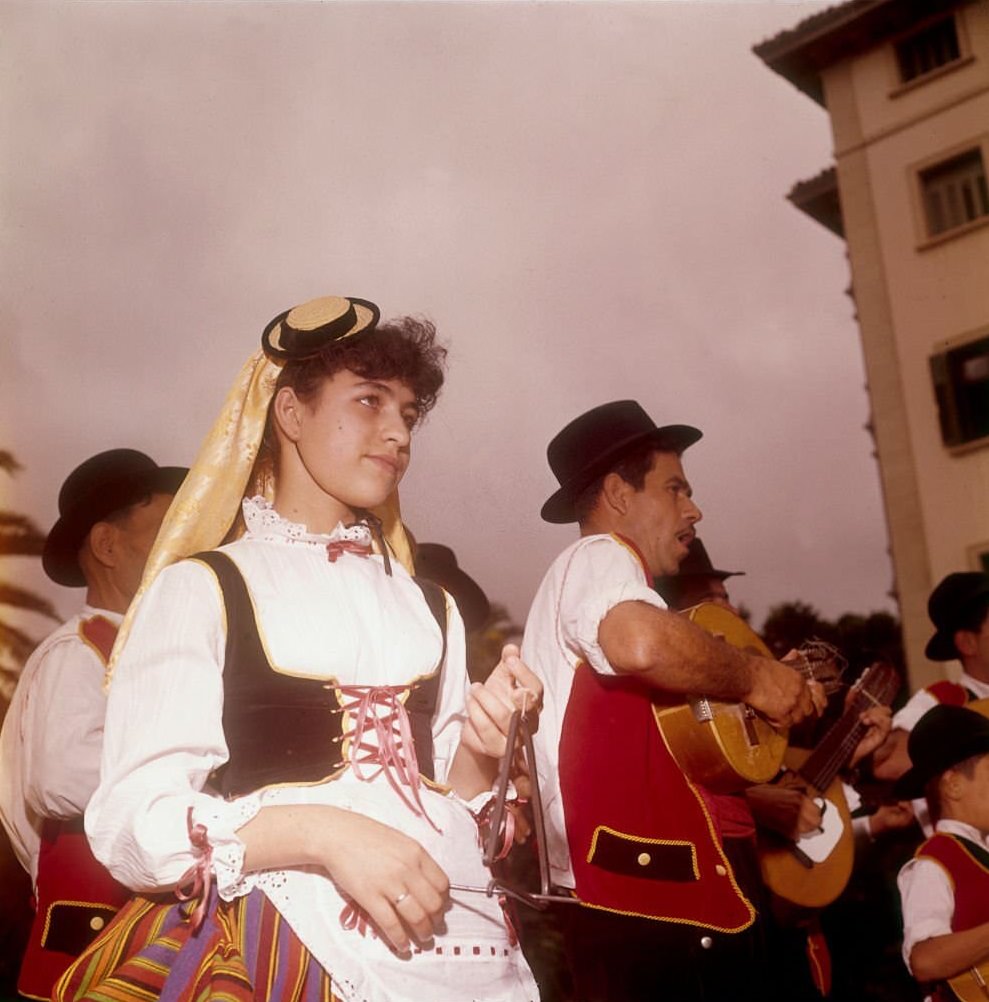 #8 Folkloric dance in Las Palmas, 1959