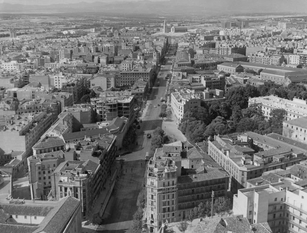 #107 Cityscape, Madrid, 1960s