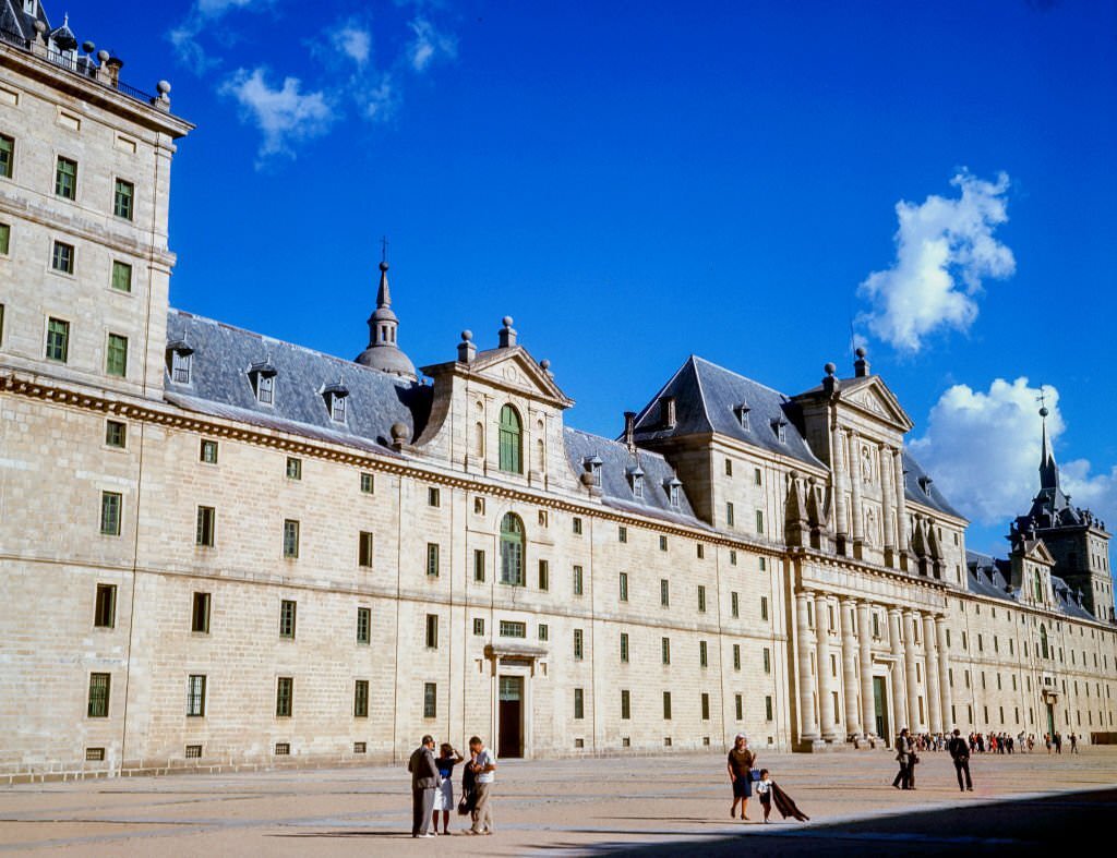 #5 Real monument in San Lorenzo del Escorial, 1960, Madrid, Spain.