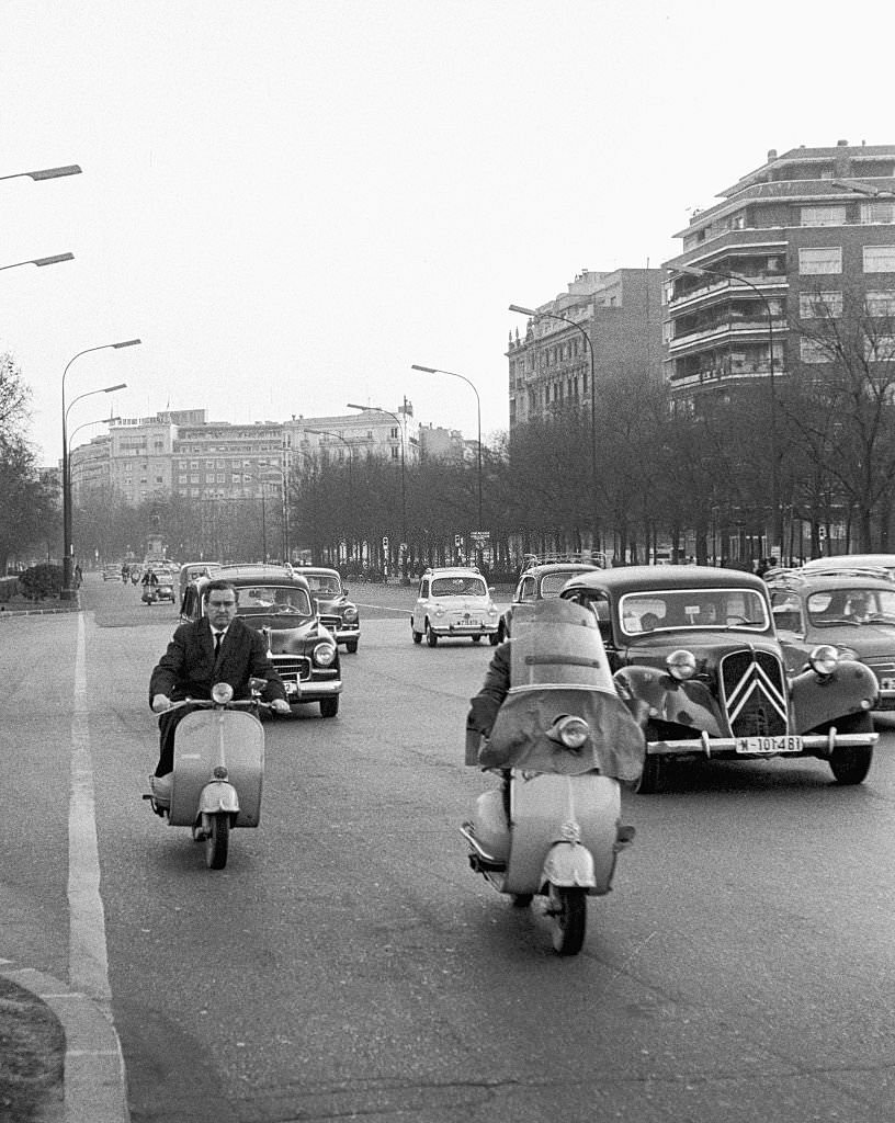 #36 The “Paseo De La Castellana”, Madrid, 1965