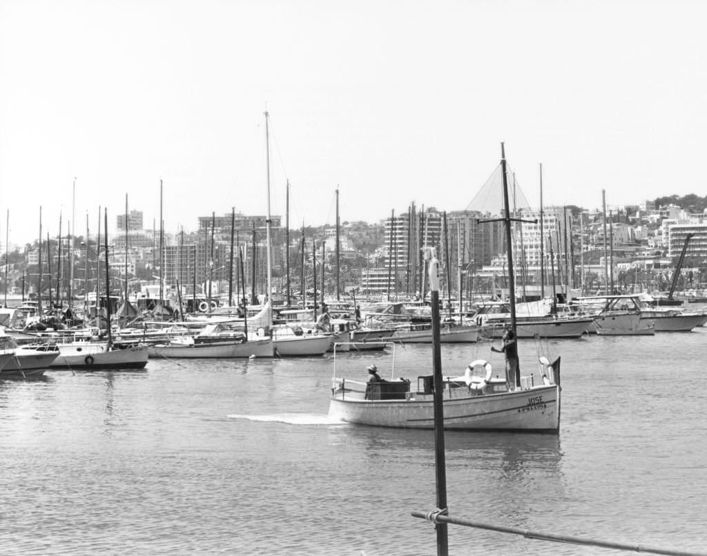 #15 The marina of Palma de Mallorca, 1972