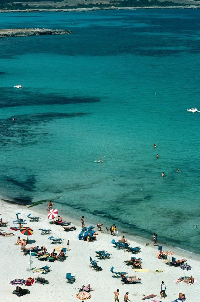 #38 Bathing beach in Mallorca, 1976