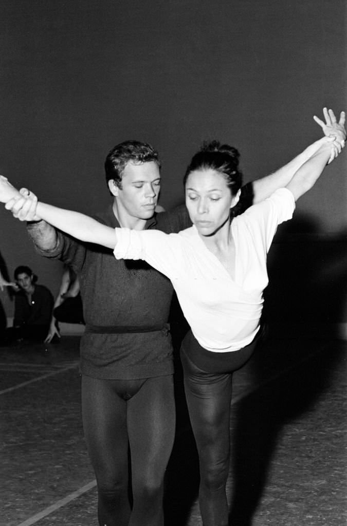 #110 Maria Tallchief with Andre Prokovsky.