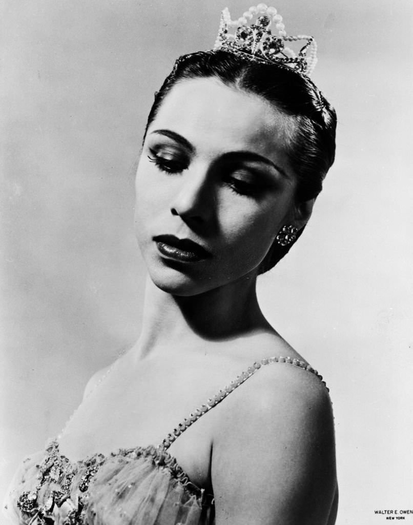 #35 Maria Tallchief promotional photo for Walt Disney Television via Getty Images Radio’s ‘Voice of Firestone’ program.