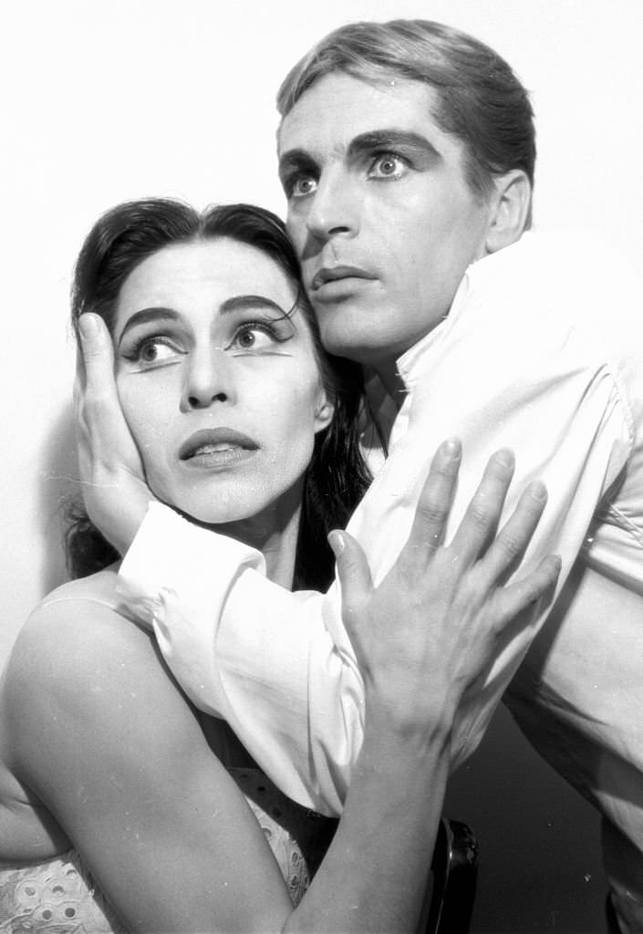 #46 Maria Tallchief and Erik Bruhn performing ‘Miss Julie’ in 1961.