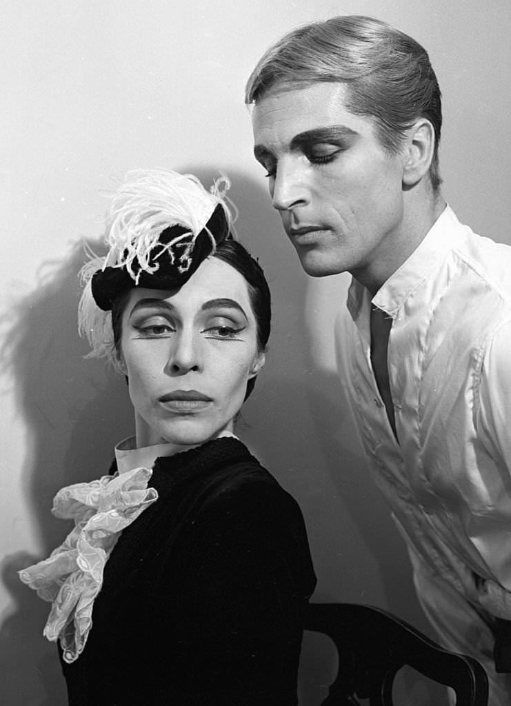 #50 Maria Tallchief and Erik Bruhn performing ‘Miss Julie’ in 1961.