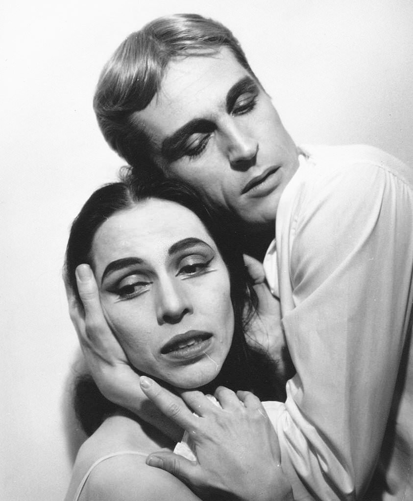 #55 Maria Tallchief and Erik Bruhn performing ‘Miss Julie’ in 1961.