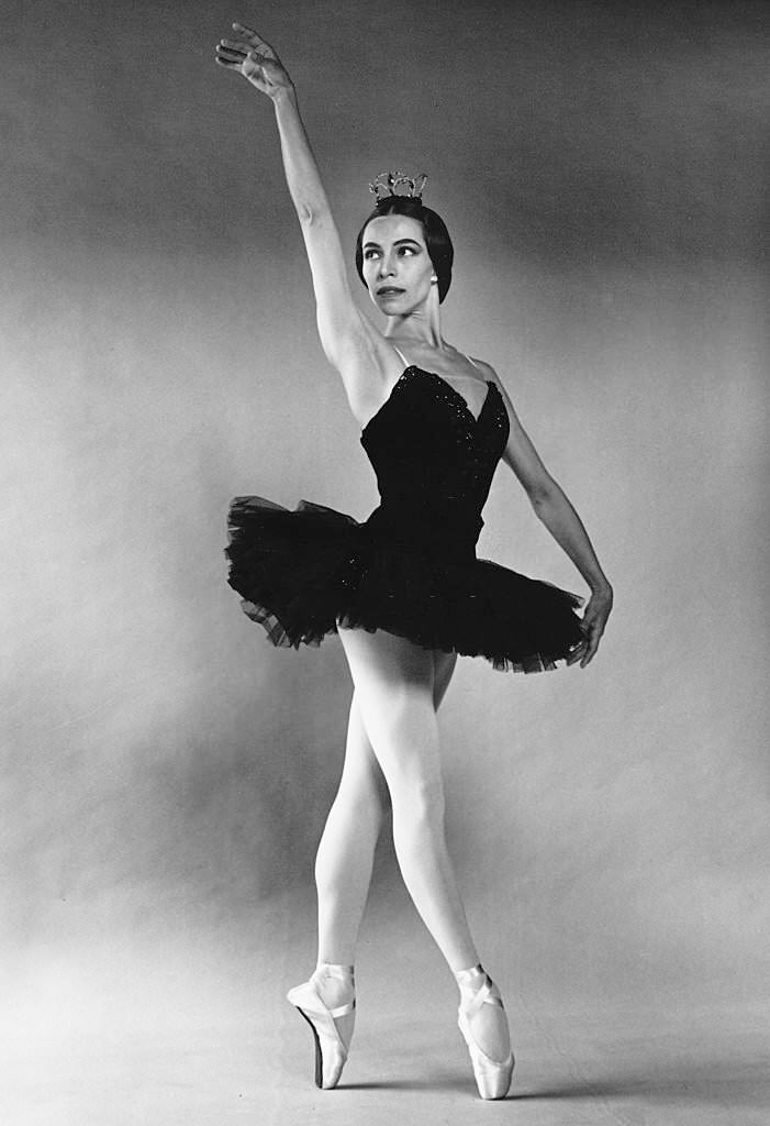#65 Maria Tallchief performing ‘Swan Lake’ in December 1960.