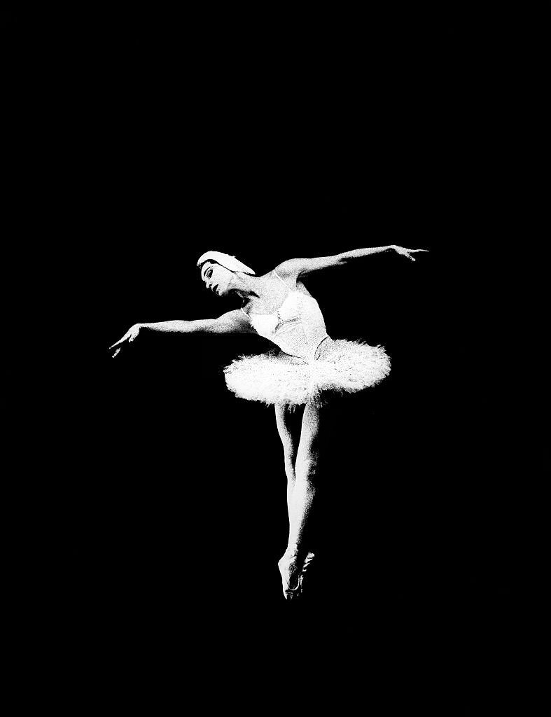 #72 Maria Tallchief performing in the American Ballet Theater’s Swan Lake, 1960.