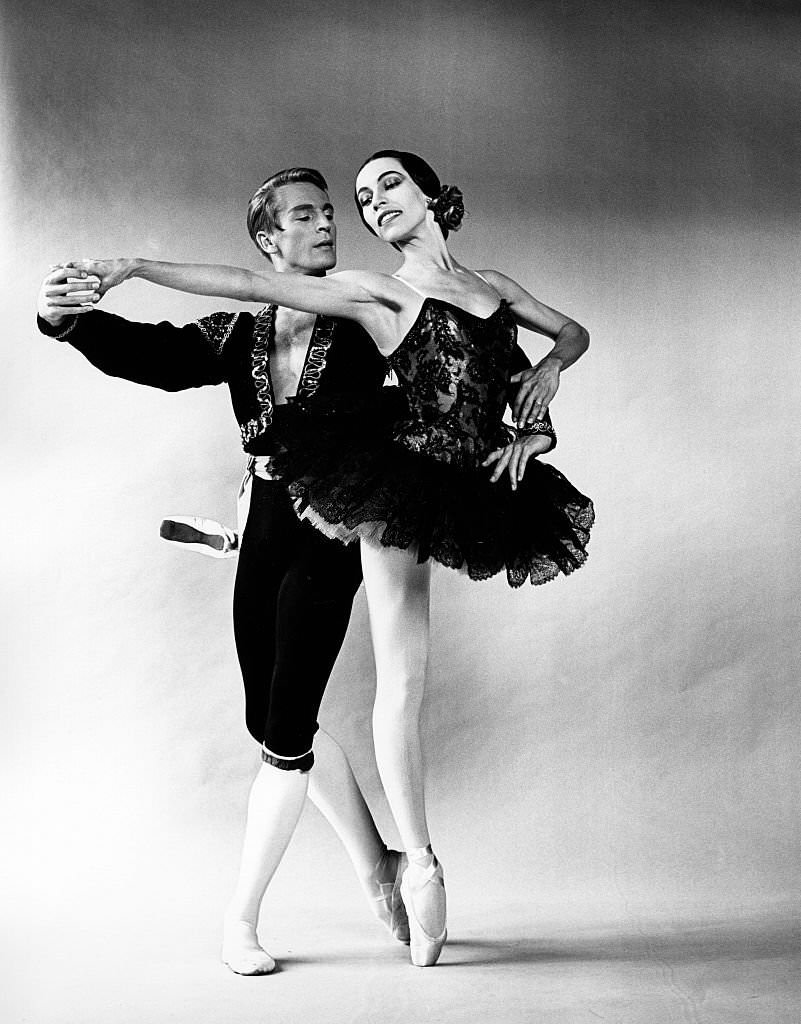 #3 Maria Tallchief and Erik Bruhn in New York City Ballet’s 1960 “Don Quixote” pas de deux.