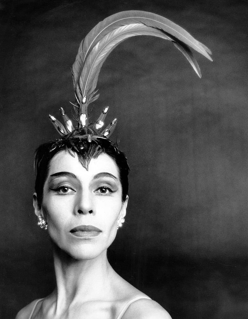 #29 Maria Tallchief in “Firebird”, 1963.