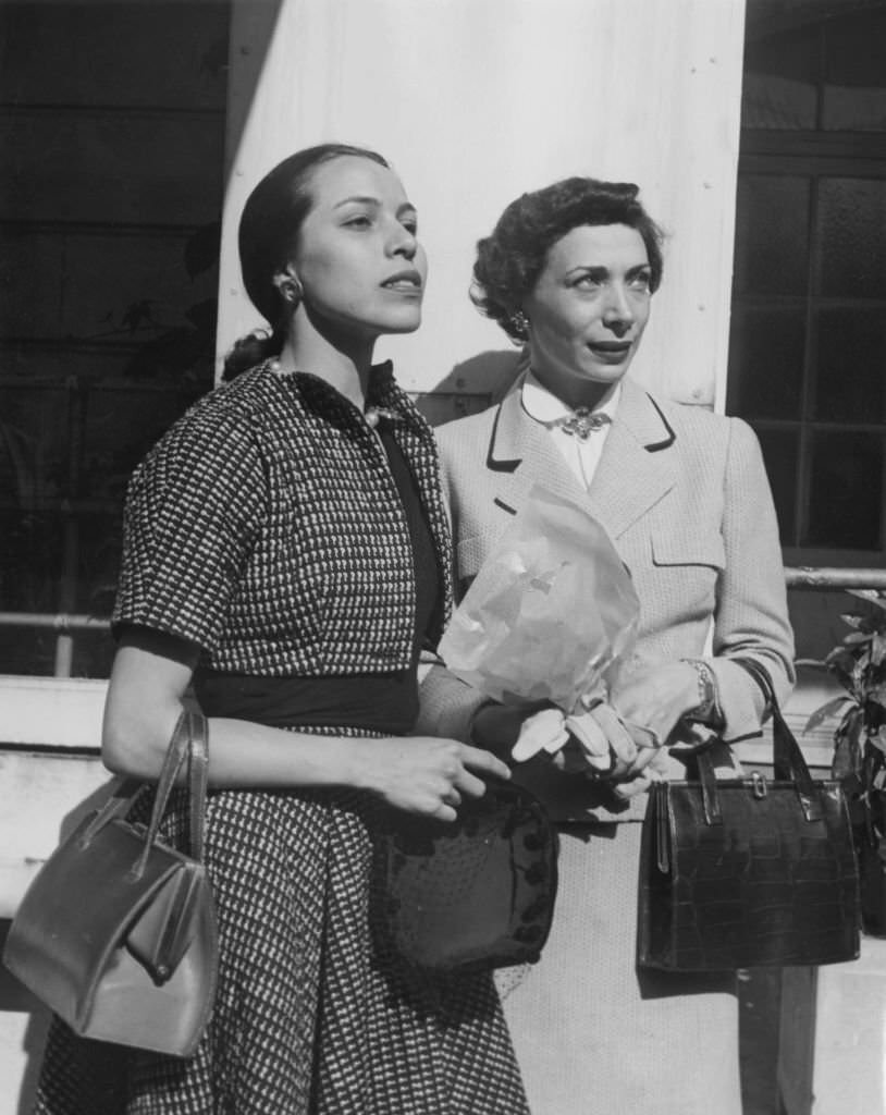 #16 Maria Tallchief and Nora Kaye in Paris, France, 1950