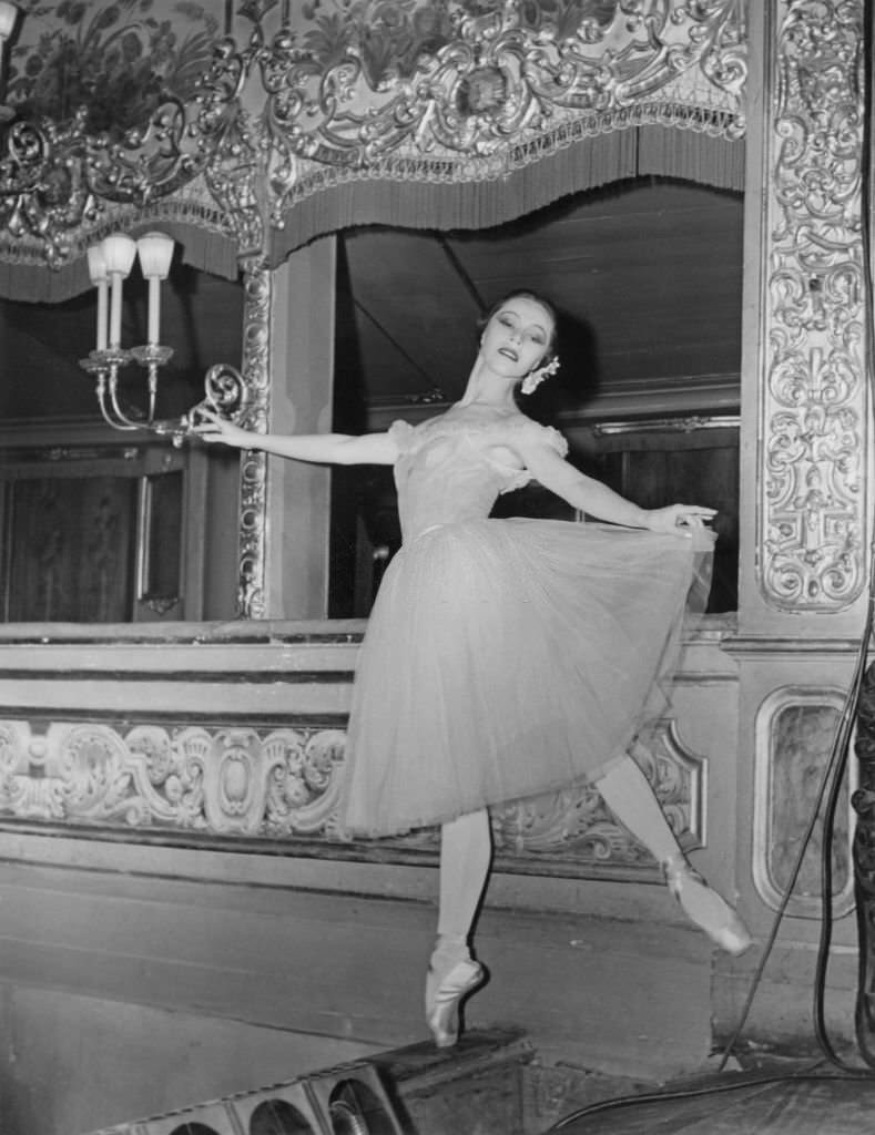 #97 Maria Tallchief at the Teatro La Fenice in Venice, Italy, 1950