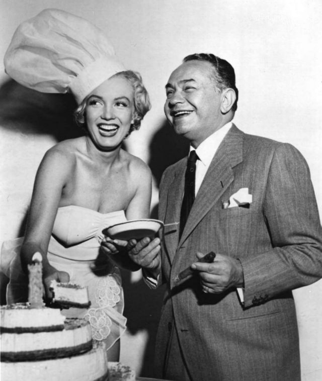 Marilyn Monroe Crowned as &;Cheesecake Queen&; of the Year, 1952 Celebrities