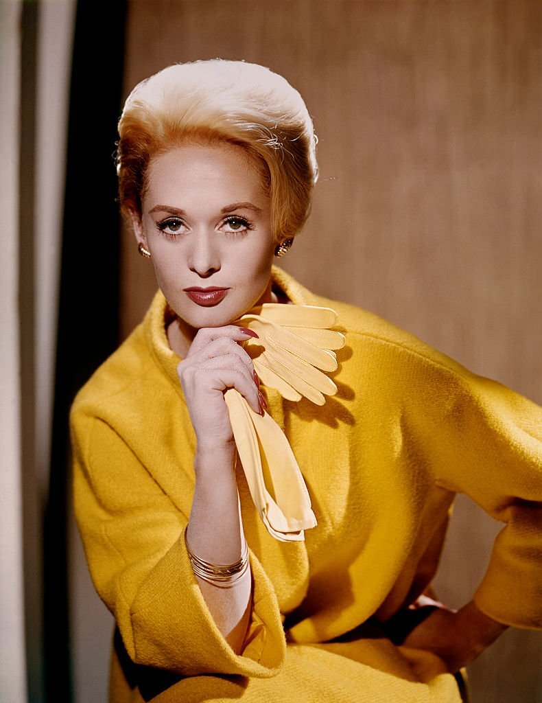 #53 Tippi Hedren on the set of Marnie, 1964
