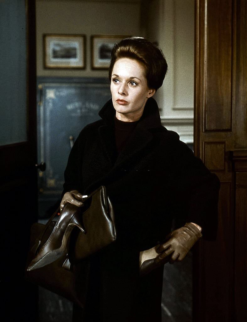 Tippi Hedren in a scene from the film ‘Marnie’, 1964.