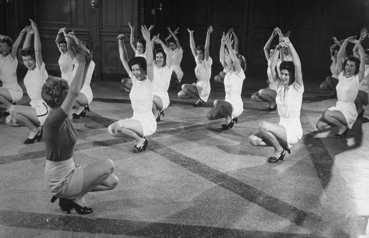 #2 Women taking classes at the McConnell Air Hostess School.