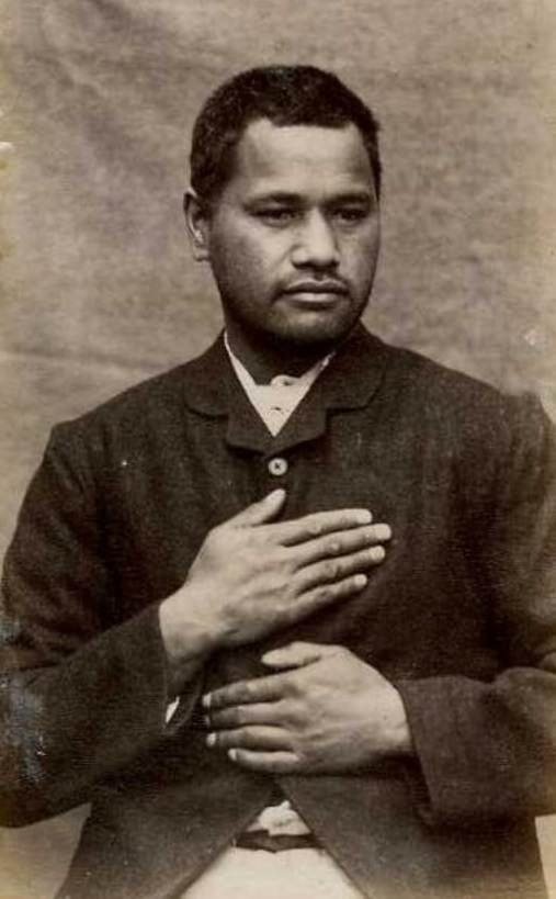 #9 Aporo Paerata (b. 1855, Gisborne, NZ). Charged with murder and sentenced to death on June 13, 1887 (Gisborne).