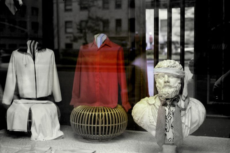 #2 Ancient greek with ties from 5th Ave., New York, 1979