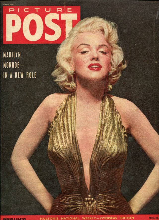 #30 Marilyn Monroe, Picture Post, April 24th, 1954
