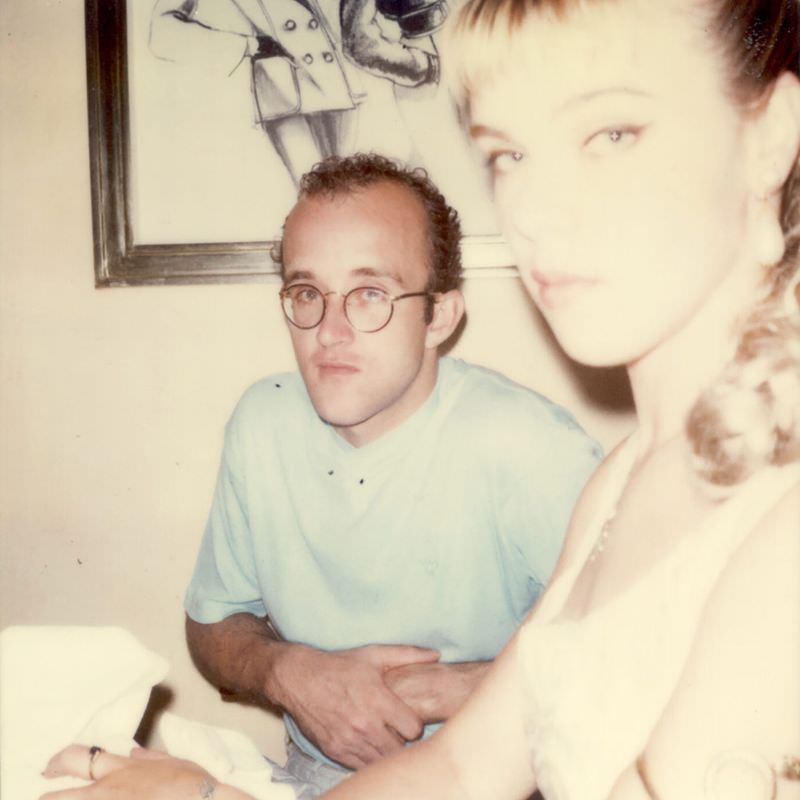 #15 Keith Haring and Debi Mazar