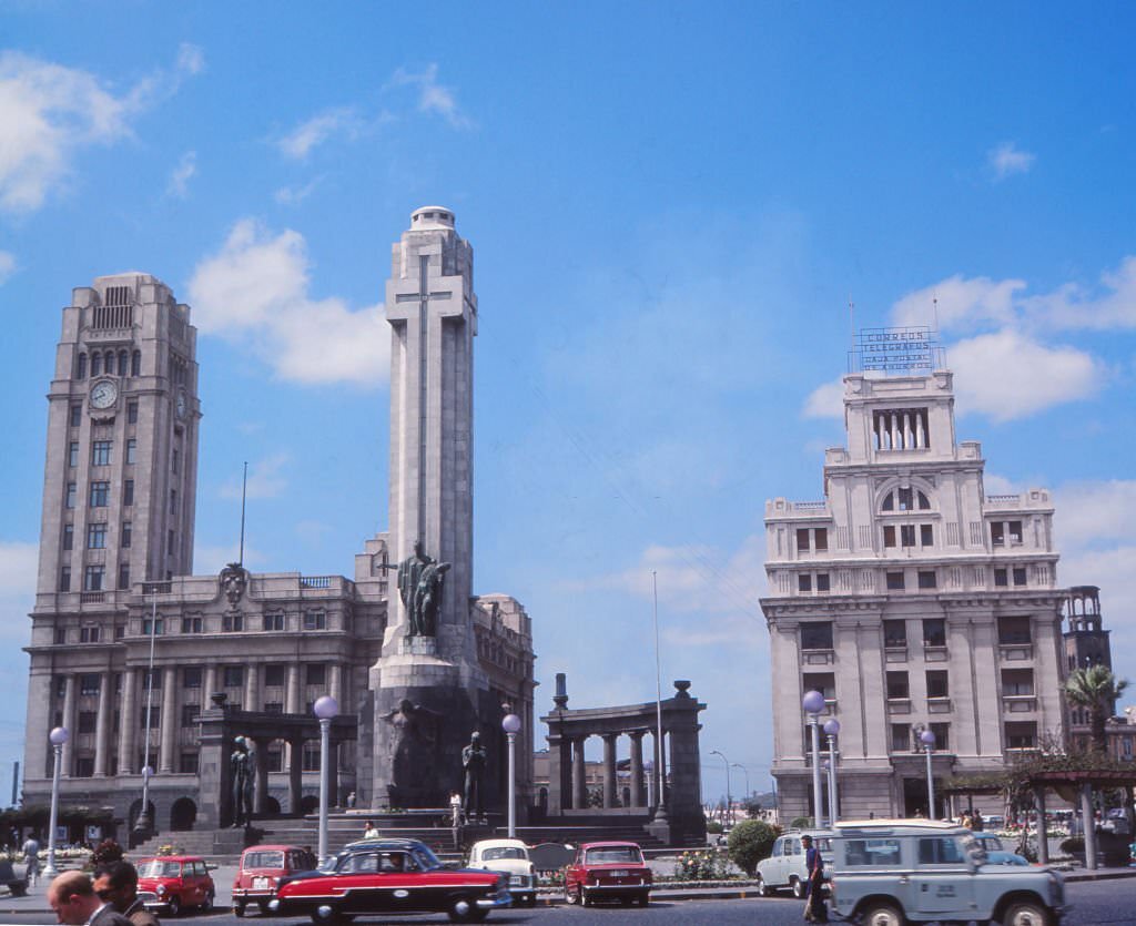 #12 Square of “España” and Monument to the fallen ones, Santa Cruz de Tenerife, Canary Islands, Spain, 1965.